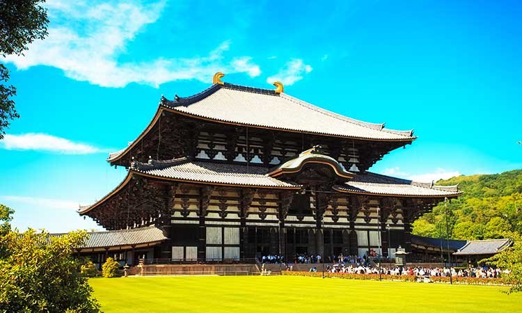 Daibutsuden Halle im Todai-ji Tempel von Nara, Sehenswürdigkeiten
