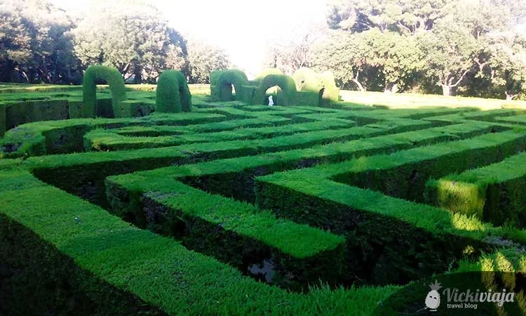 Parque del Laberinto del Horta, Labyrinth und park