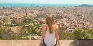 Barcelona Sehenswürdigkeiten, 3 Tage, Blick über Barcelona