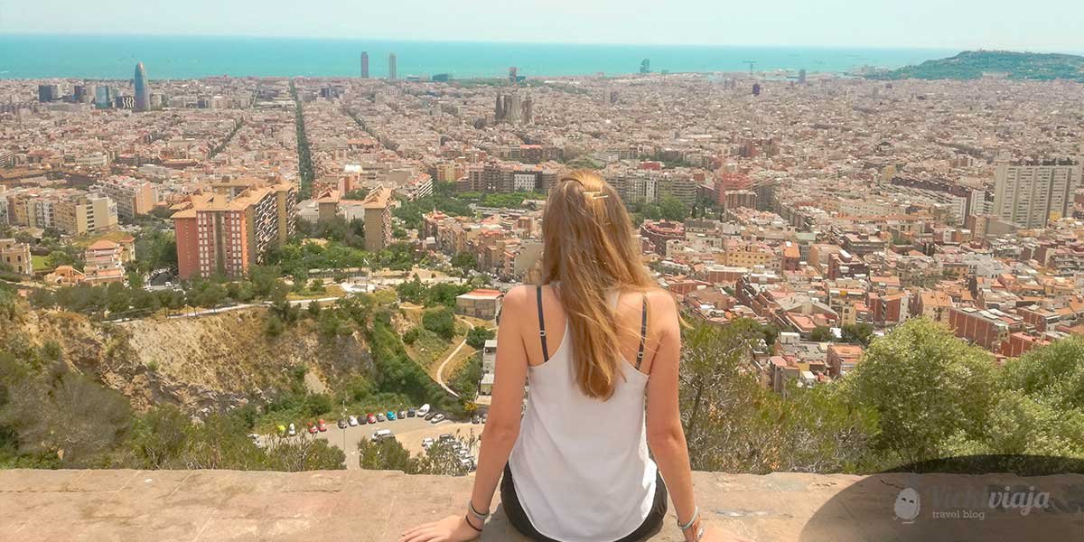 Barcelona itinerary, view over Barcelona, Panorama, Barcelona in 3 days