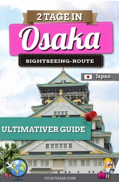Osaka Sehenswürdigkeiten pin