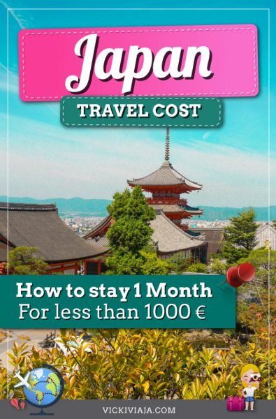 japan travel cost per day