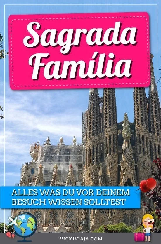 Sagrada Familia in Barcelona pin