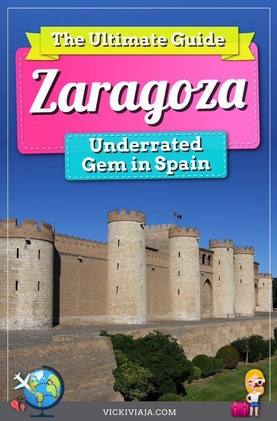 Zaragoza itinerary pin
