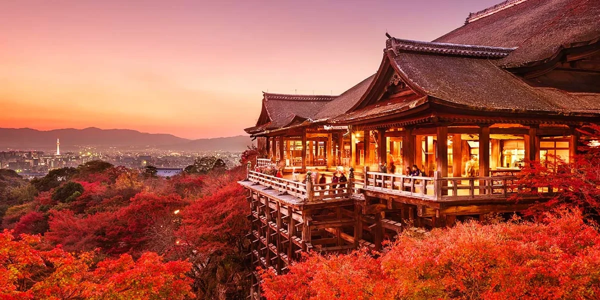 el mejor Ryokan Kyoto, templo Kiyomizu-dera