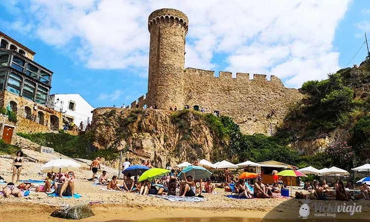 Castillo de Tossa de Mar, Turm