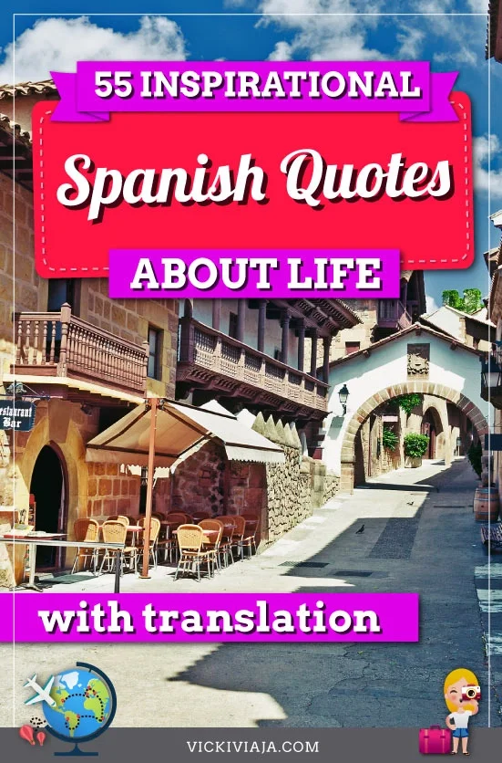 spanish quotes about life pin