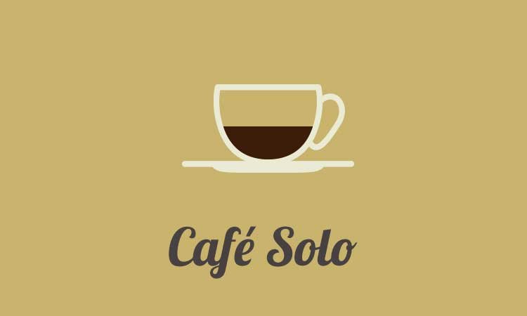 Cafe Solo, Coffee in Spain