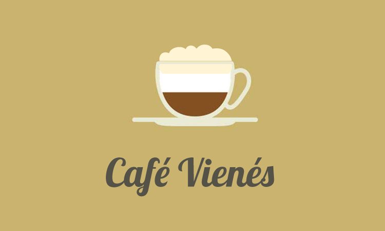 Café Vienes, spanish coffee with cream