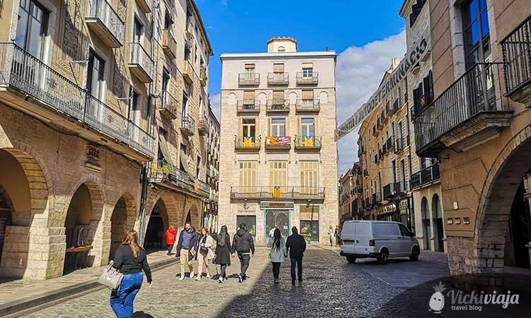 Girona Alttstadt, Katalonien