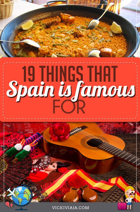 what spain is famous for pin
