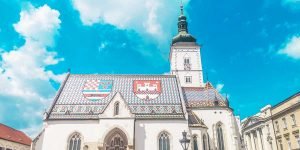 Ein Tag in Zagreb, Kroatien