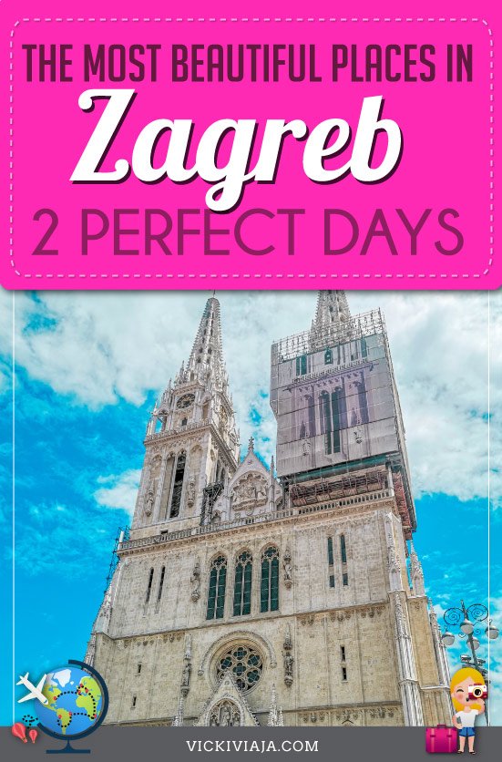 Zagreb itinerary pin