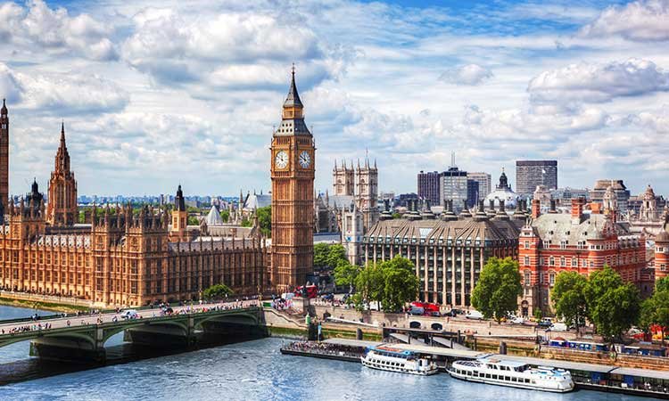 London Budget, Blick auf den Big Ben und die Themse