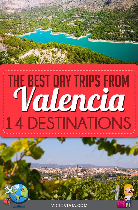 Valencia day trips pin