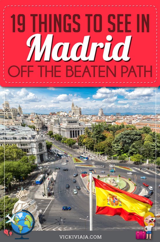 unusual things to do in Madrid pin