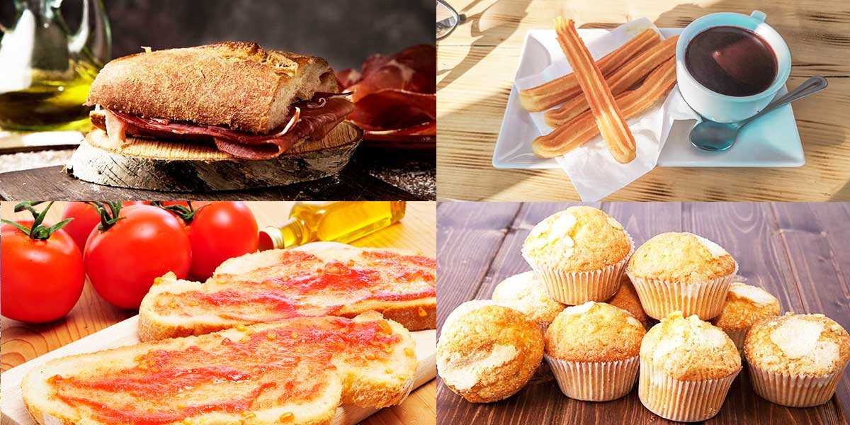 typical spanish breakfast foods