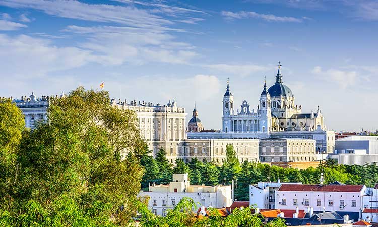 almudena Cathedral in Madrid