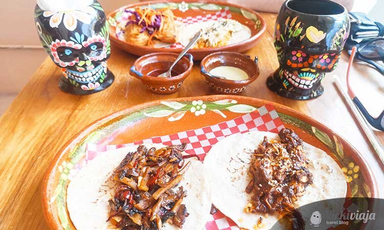 mexikanische tacos und horchata
